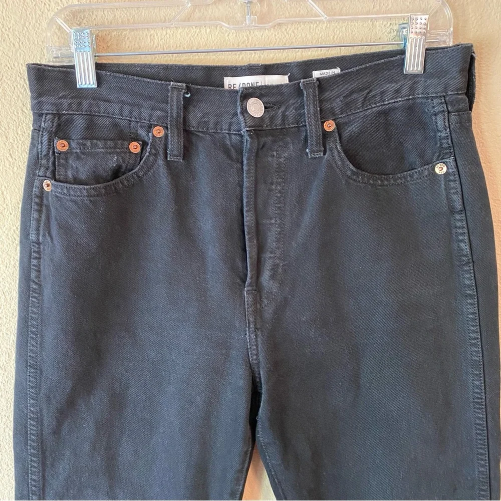 RE/DONE Originals Double Needle Crop Jeans